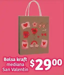 Soriana Híper Bolsa kraft oferta