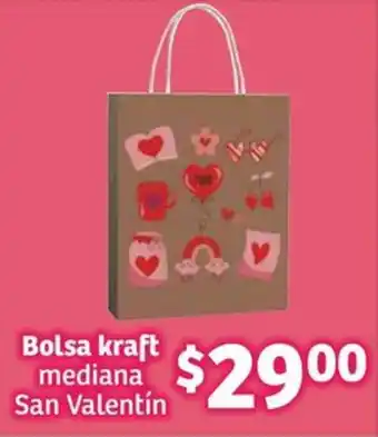 Soriana Híper Bolsa kraft oferta