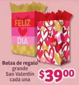 Soriana Híper Bolsa de regalo grande oferta