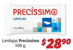 Soriana Híper Precíssimo Lentejas oferta