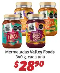 Soriana Híper Valley Foods Mermeladas oferta