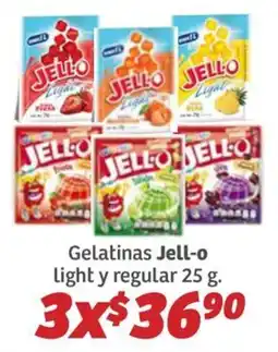 Soriana Híper Jell-o Gelatinas oferta