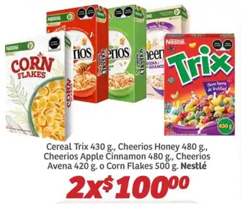 Soriana Híper Nestlé Cereal oferta