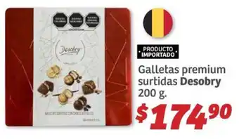 Soriana Híper Desobry Galletas premium surtidas oferta