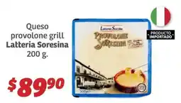 Soriana Híper Latteria Soresina Queso Provolone Grill oferta