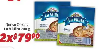 Soriana Híper La villita queso oaxaca oferta