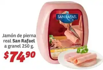 Soriana Híper San rafael jamón de pierna real a granel oferta