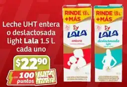 Soriana Híper Leche uht entera o deslactosada light oferta