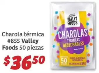 Soriana Híper Valley foods charola térmica #855 oferta