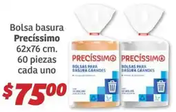 Soriana Híper Precíssimo bolsa basura oferta