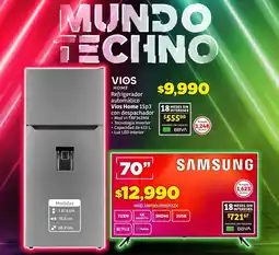 Soriana Súper Refrigerador automático Vios Home 15p3 con despachador oferta