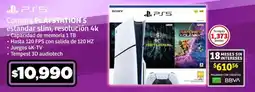 Soriana Súper Consola PLAYSTATION 5 estándar slim, resolución 4k oferta