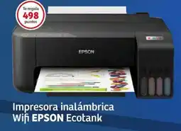 Soriana Súper Impresora inalámbrica Wifi EPSON Ecotank oferta