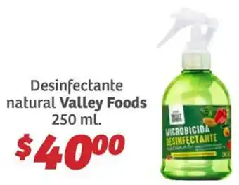 Soriana Híper Valley foods desinfectante natural oferta