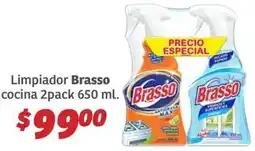 Soriana Híper Brasso limpiador cocina oferta