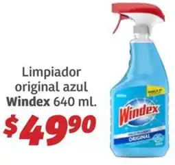 Soriana Híper Windex limpiador original azul oferta