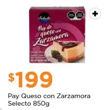 Chedraui Pay Queso con Zarzamora Selecto oferta