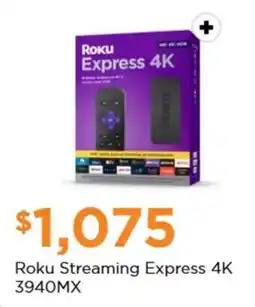 Chedraui Roku Streaming Express 4K 3940MX oferta