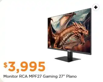 Chedraui Monitor RCA MPF27 Gaming 27" Plano oferta