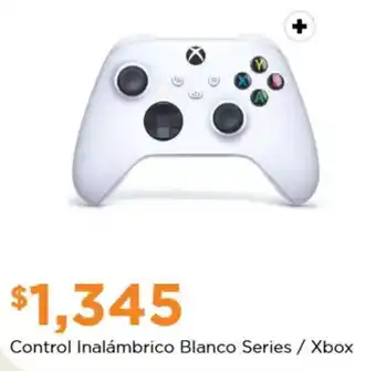 Chedraui Control Inalámbrico Blanco Series / Xbox oferta