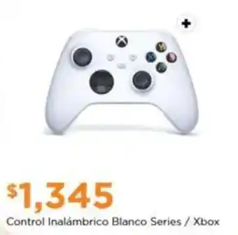 Chedraui Control Inalámbrico Blanco Series / Xbox oferta