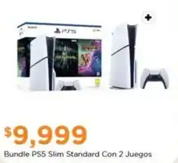 Chedraui Bundle PS5 Slim Standard Con 2 Juegos oferta