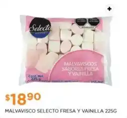 Chedraui Malvavisco selecto fresa y vainilla oferta