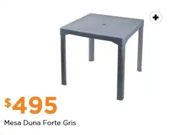 Chedraui Mesa Duna Forte Gris oferta