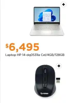 Chedraui Laptop HP 14-dq0531la Cel/4GB/128GB oferta