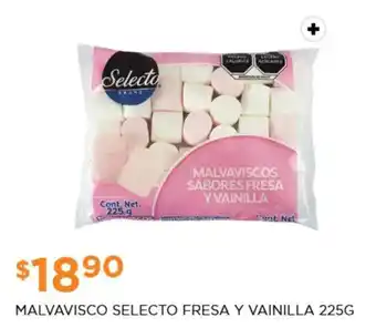 Chedraui Malvavisco selecto fresa y vainilla oferta