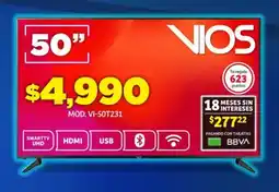 Soriana Mercado Vios MOD. VI-50T231 oferta