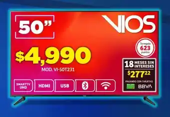 Soriana Mercado Vios MOD. VI-50T231 oferta