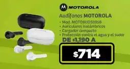 Soriana Mercado Audífonos MOTOROLA Mod. MOTOBUDS085B oferta