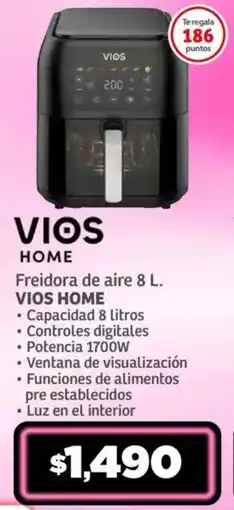 Soriana Mercado Freidora de aire VIOS HOME oferta