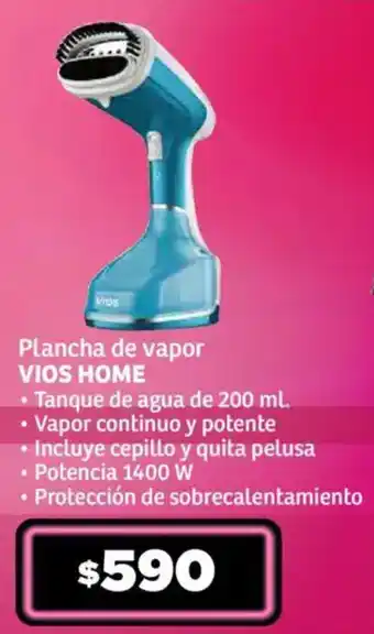 Soriana Mercado Plancha de vapor VIOS HOME oferta