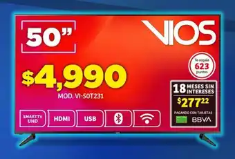 Soriana Híper Vios MOD. VI-50T231 oferta