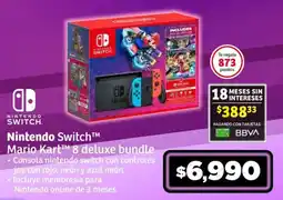 Soriana Híper Nintendo Switch Mario Kart 8 deluxe bundle oferta