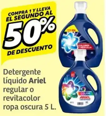 Soriana Híper Ariel detergente líquido regular oferta