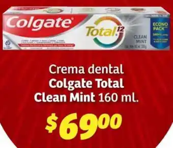 Soriana Híper Colgate total clean mint crema dental oferta