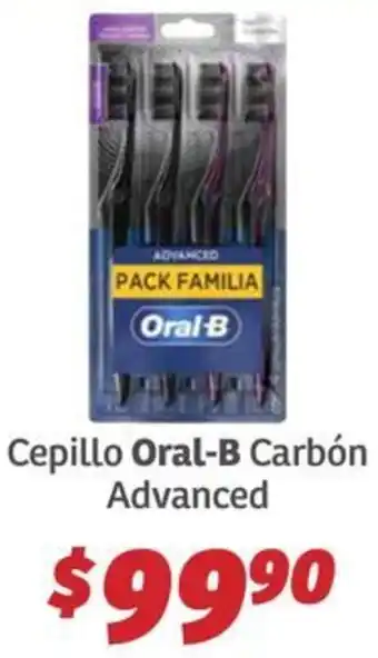 Soriana Híper Oral-b cepillo carbón advanced oferta