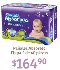 Soriana Híper Kleen bebe absorsec pañales oferta