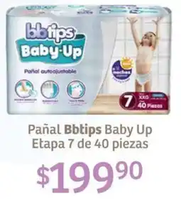 Soriana Híper Bbtips pañal baby up oferta