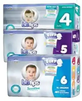 Soriana Híper Bbtips pañal oferta