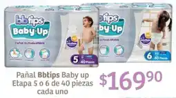 Soriana Híper Bbtips pañal baby up oferta