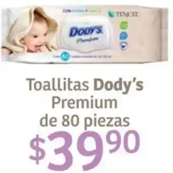 Soriana Híper Dody's toallitas premium oferta