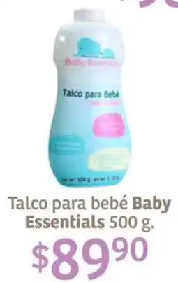 Soriana Híper Baby essentials talco para bebé oferta