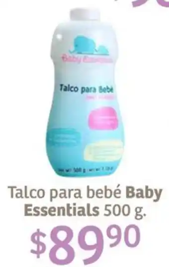 Soriana Híper Baby essentials talco para bebé oferta