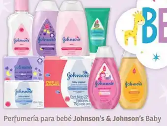 Soriana Híper Johnson's & johnson's perfumería para bebé baby oferta