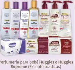 Soriana Híper Huggies o huggies supreme perfumería para bebé oferta