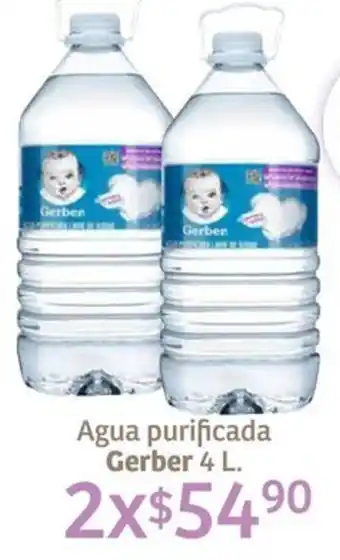 Soriana Híper Gerber agua purificada oferta